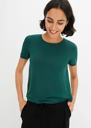 T-shirt fluide en viscose avec détail dos, bonprix