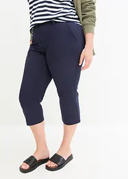 Pantalon 3/4 à motif brodé, bonprix