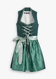 Dirndl à col montant, longueur genou (ens. 2 pces), bonprix