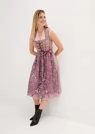 Dirndl avec tablier à sequins, bonprix