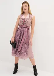 Dirndl avec tablier à sequins, bonprix