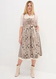 Dirndl avec tablier à sequins, bonprix