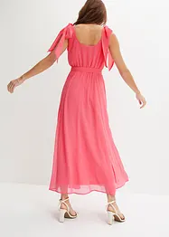 Robe en crêpe nouée sur les épaules, bonprix