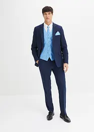 Costume de marié Slim (ens. 5 pces) avec gilet et cravate, bonprix