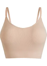 Brassière côtelée sans coutures Feel Comfort, bonprix