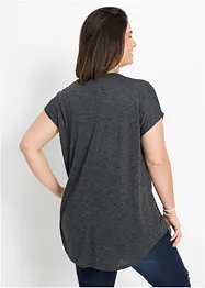 T-shirt long en viscose mélangée, bonprix