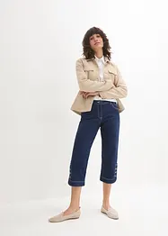 Jean corsaire, taille mi-haute, bonprix
