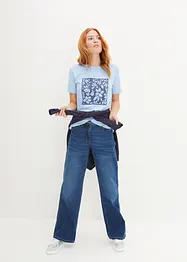 T-shirt à imprimé floral, bonprix