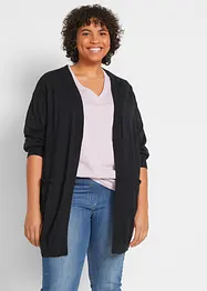 Gilet en fine maille de coton, bonprix
