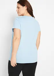 Lot de 5 T-shirts col rond, bonprix