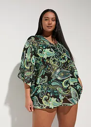 Tunique de plage légère en crêpe, bonprix