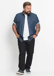 Jean droit en denim non déformable, Regular, bonprix