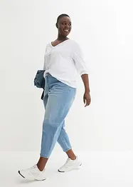 T-shirt tunique en viscose mélangée, bonprix