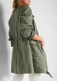 Parka en coton style utilitaire, mi-longue, bonprix