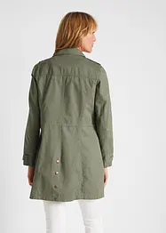 Parka en coton style utilitaire, mi-longue, bonprix
