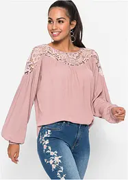 Tunique à dentelle, bonprix