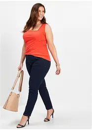 Jean slim taille mi-haute, très extensible, bonprix