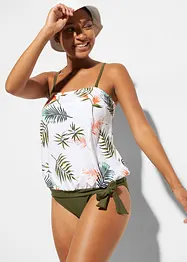 Tankini bandeau multi-positions (ens. 2 pces), bonprix
