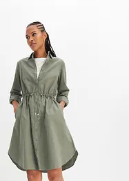 Robe-chemise en lin et coton, bonprix