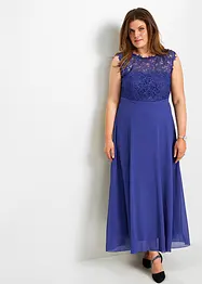 Robe longue avec dentelle, bonprix