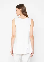 Lot de 2 débardeurs longs en viscose douce, bonprix