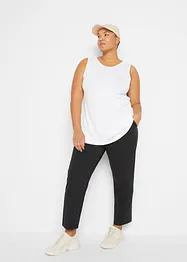Lot de 2 débardeurs longs en viscose douce, bonprix