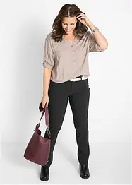 Pantalon droit en bengaline extensible, bonprix