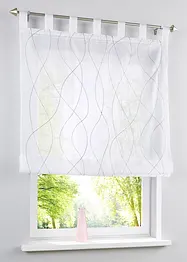 Store bateau transparent avec broderies, bonprix