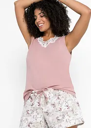 Pyjashort avec une jolie dentelle, bonprix