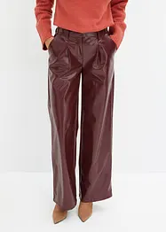 Pantalon large enduit, bonprix