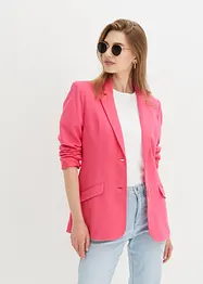 Blazer long en jersey coton, bonprix