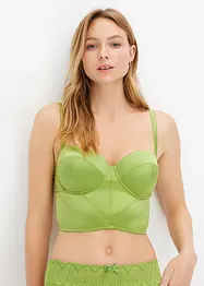 Soutien-gorge bustier à coques et armatures, bonprix