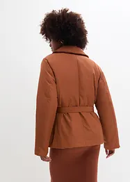 Veste blazer rembourrée avec ceinture, bonprix