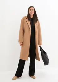 Manteau léger aspect laine, bonprix