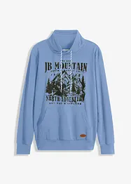 Sweat-shirt à col châle, bonprix