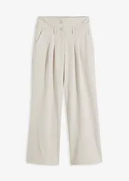 Pantalon évasé taille haute, bonprix