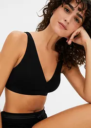 Soutien-gorge brassière coton sans armatures, bonprix