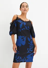 Robe à bretelles avec dentelle, bonprix