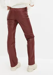 Pantalon enduit taille normale, bonprix