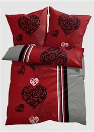 Parure de lit motifs cœurs, bonprix