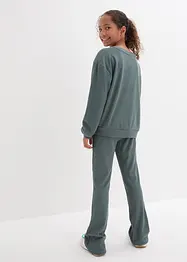 Haut côtelé et legging fille (ens. 2 pces), bonprix