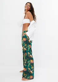Pantalon de pyjama large en viscose mélangée, bonprix