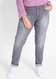 Jean Mom extensible, taille mi-haute, bonprix