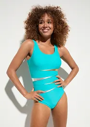 Maillot 1 pièce sculptant exclusif, maintien modéré, bonprix