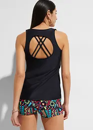 Tankini (ens. 3 pces) avec haut brassière, bonprix