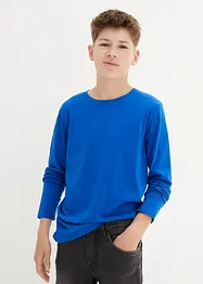 Lot de 3 T-shirts manches longues coton, bonprix