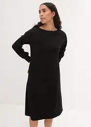 Robe en jersey épais avec des manches amples, bonprix