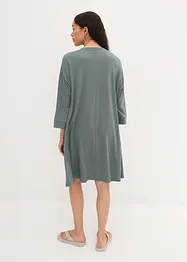 Robe trapèze en Punto di Roma, bonprix