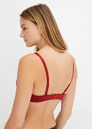 Soutien-gorge à coques avec armatures en matière brillante, bonprix