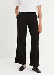 Pantalon taille haute, jambes larges, bonprix